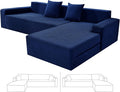 ZNSAYOTX Sectional Couch Covers, Stretch Jacquard Slipcovers by ZNSAYOTX