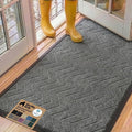 GORILLA GRIP 100% Waterproof All-Season WeatherMAX Doormat, US Designed Natural by GorillaGrip