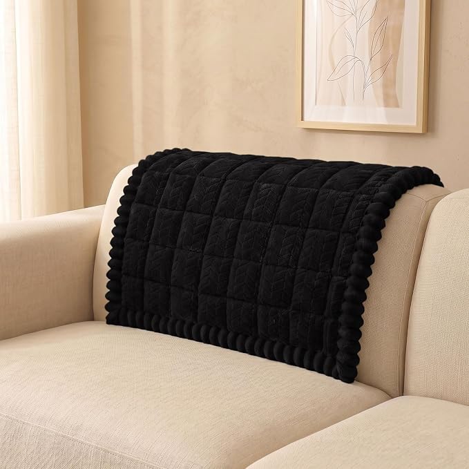 Smiry Couch Cover for Dogs, Non Slip Fuzzy Pet Sofa Arm Covers Washable | Sofa by Smiry