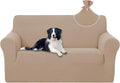 U-NICE HOME Loveseat Cover Stretch Couch Cover Sofa Slipcover, Camel | 2 by U-NICEHOME