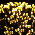 Quntis 82ft 1000 LED Cluster Christmas String Lights - Dark Green Wire Tree Lights - 8 Modes Outdoor Waterproof Plug-in for Holiday, Wedding, Party, Home Decor, Warm White