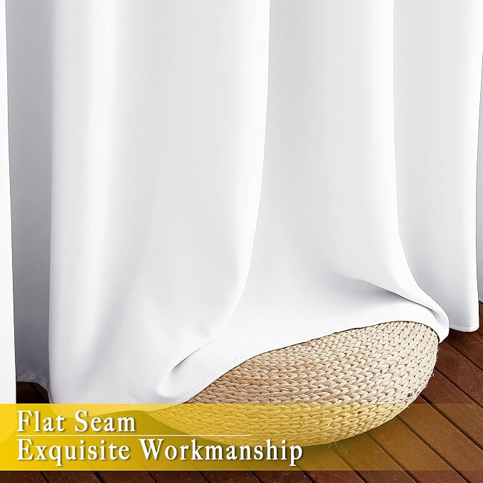 NICETOWN White Sliding Door Curtain - Image 6