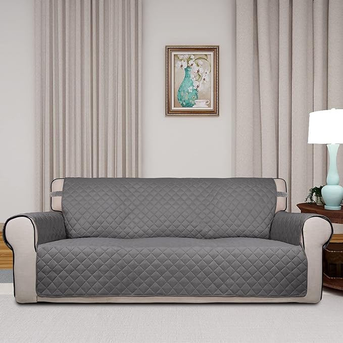 PureFit Reversible Quilted Sofa Cover Dog Couch Covers - Image 2