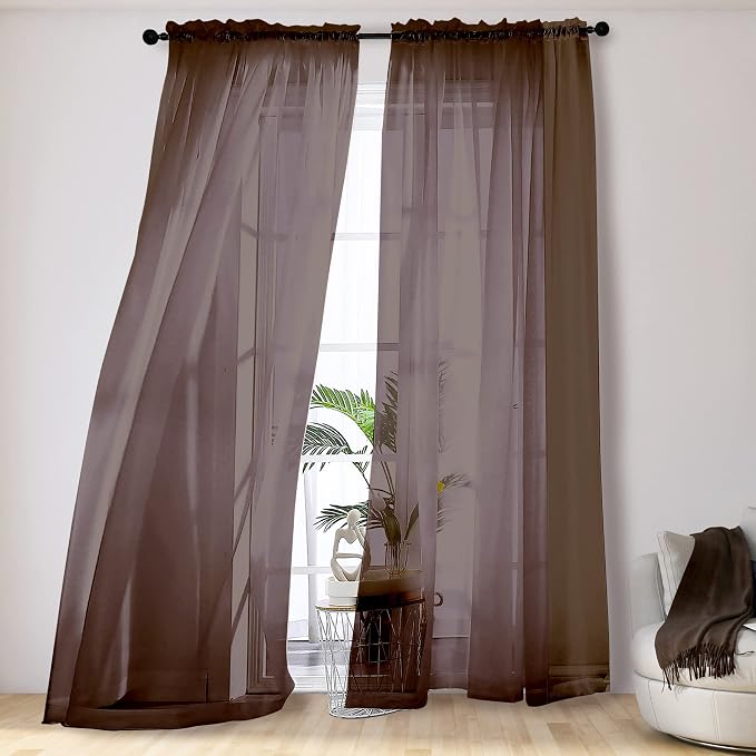 Elegant Voile Panels by OVZME