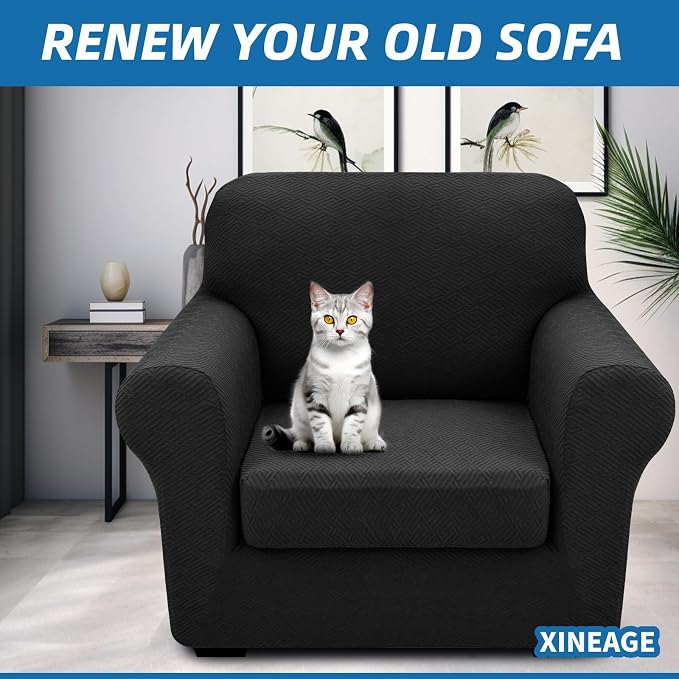 XINEAGE 2026 New 2 Pieces Chair Covers - Image 4