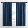 NICETOWN Blackout Curtains for Bedroom, Moroccan Blue, 1 Pair, 42 by 45-inch by NICETOWN