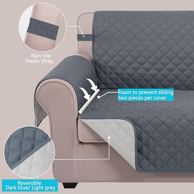 U-NICE HOME Loveseat Sofa Cover - Image 3