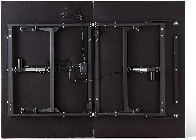 Lucid L150 Adjustable Base – Bed Frame with Head and Foot Incline – Wireless Remote Control – Premium Quiet Motor, Queen size