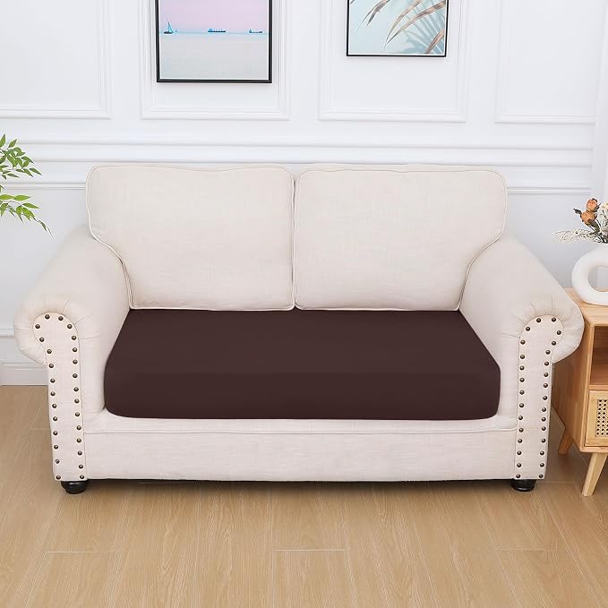 Milk Silk Couch Cushion Covers, Sofa Covers - Image 7