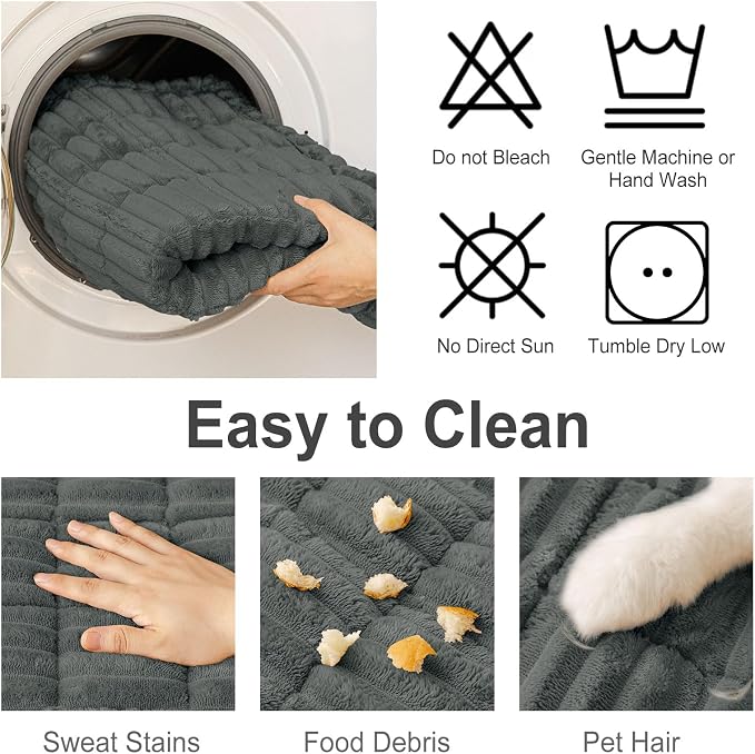 Couch Cover for Dogs, Washable Non Slip Plush Flannel Sofa Protector | Thick - Image 7