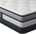 Vesgantti Queen Mattress 12 Inch Innerspring Multilayer Hybrid Queen Mattress - Ergonomic Design with Memory Foam and Pocket Spring Mattresses Queen Size - Box Top Series Medium Firm Feel