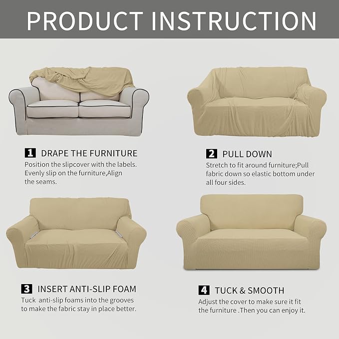 Easy-Going Stretch Oversized Chair Slipcover - Image 6