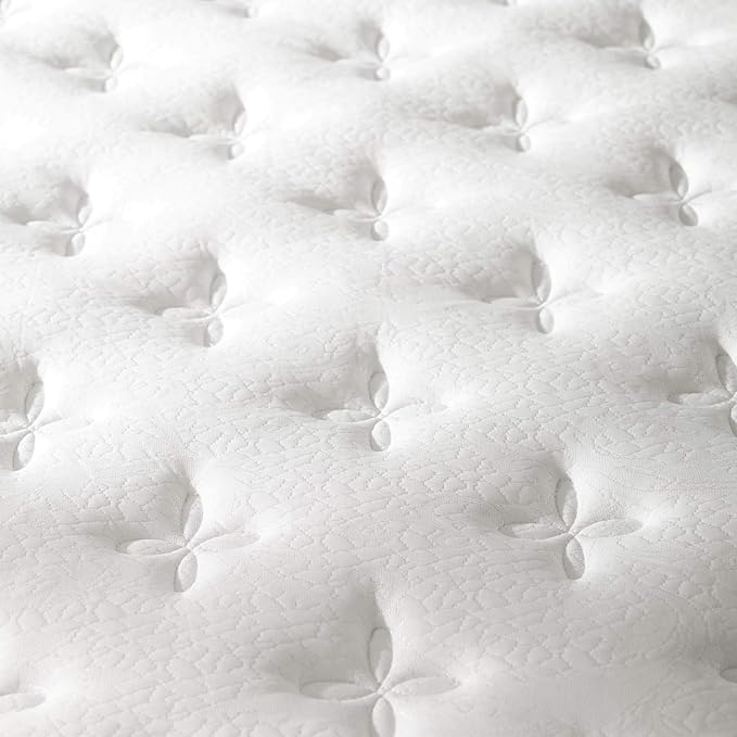 Modway Jenna 8” Innerspring and Memory Foam King Mattress With Individually Encased Coils