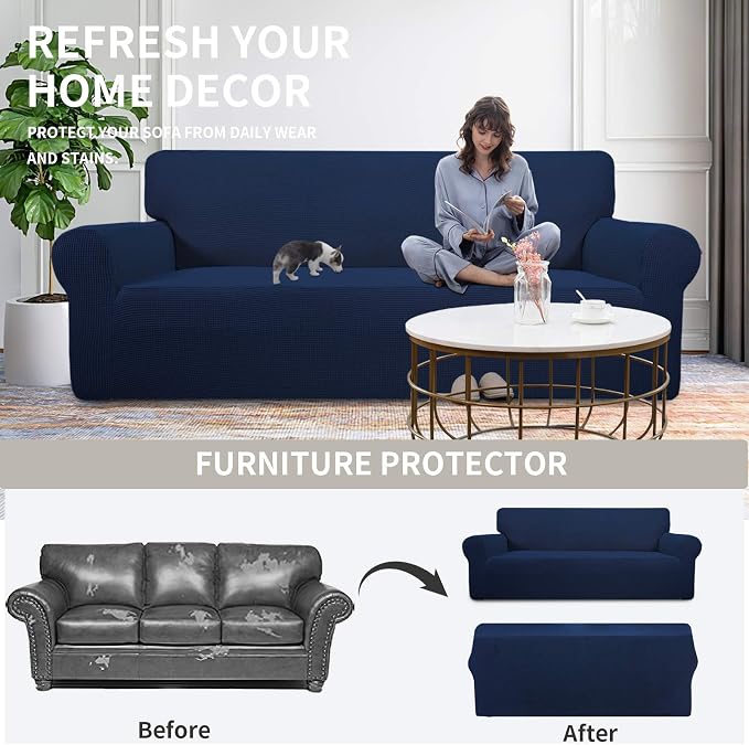 Easy-Going Stretch Oversized Chair Slipcover - Image 4