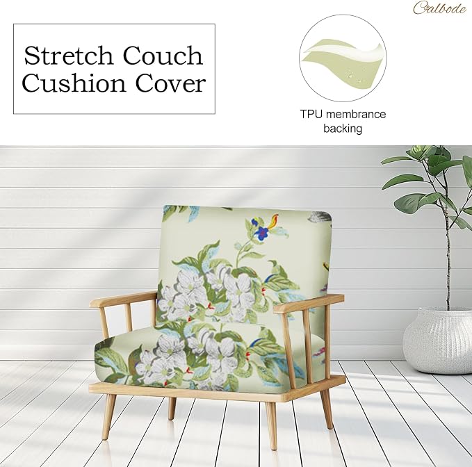 CALBODE 8 Pcs Stretch Sofa Cushion Cover - Image 4