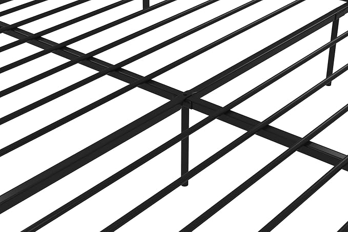 Novogratz Marion Canopy Bed, King, Black