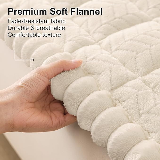 Smiry Couch Cover for Dogs, Non Slip Fuzzy Pet Sofa Covers Washable | Sofa - Image 5