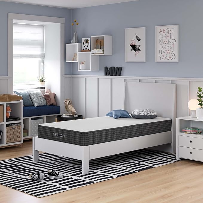 Modway Aveline 8” Cooling Gel-Infused Ventilated Memory Foam Twin XL Mattress