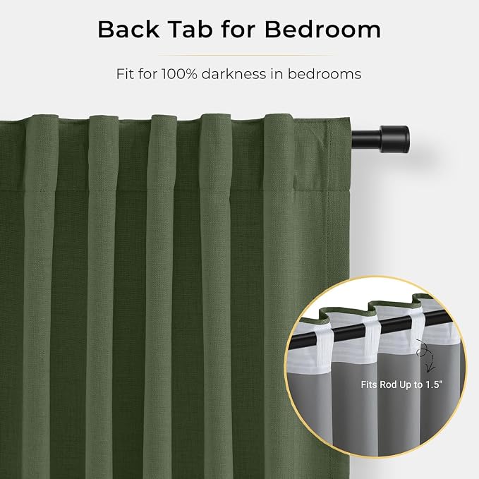 INOVADAY 100% Blackout Curtains - Image 4