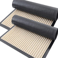 OLANLY 2-Pack Front Door Mats 47x32, Waterproof Heavy-Duty Doormats | Beige by OLANLY