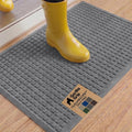 GORILLA GRIP® Ultra Absorbent Front Door Mat Outside Entrance, Traps Dirt and by Unknown