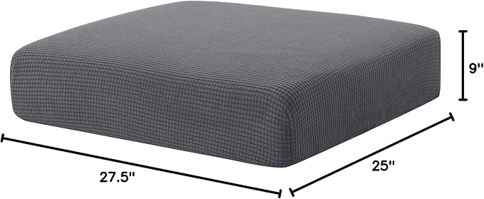 Hokway Couch Cushion Covers Stretch Cushion Covers Sofa Seat Cushion Slipcover - Image 10