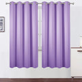 Lavender Thermal Blackout Curtains/52 x 72 Inch/Set of 2 Panels Room Darkening by Lemomo