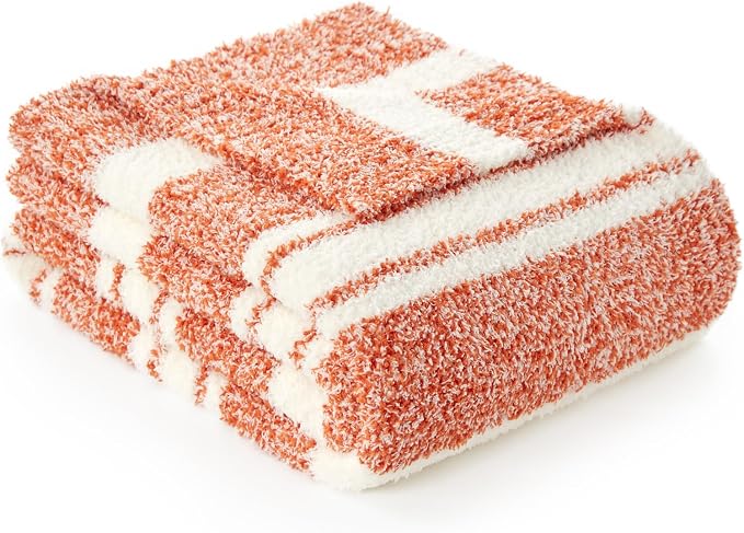 Snuggle Sac Orange Fall Throw Blanket - Image 5