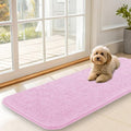 OLANLY Dog Door Mat for Muddy Paws 47x17, Super Absorbent Chenille Mud Mat | by OLANLY