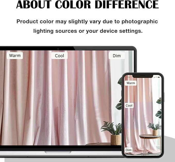 Lazzzy Velvet Blackout Curtains Thermal Insulated Room Window Drapes Super Soft Luxury Curtains for Living Room Bedroom Rod Pocket 2 Panels, Dusty Pink, 52" W x 102" L
