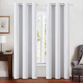 MIULEE 100% Blackout Linen Curtains by MIULEE