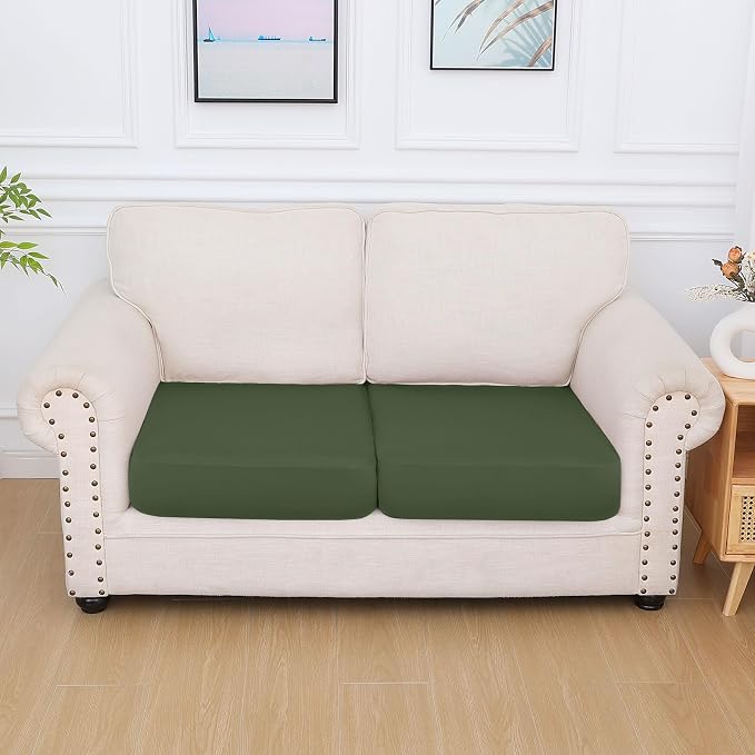 Milk Silk Couch Cushion Covers, Sofa Covers - Image 7