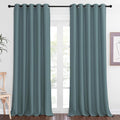 NICETOWN Blackout Greyish Blue Curtains & Drapes by NICETOWN