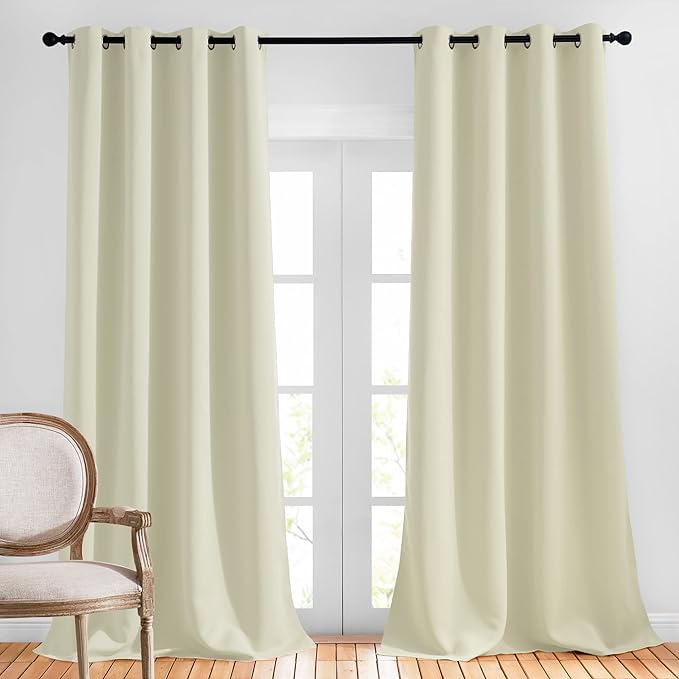 NICETOWN Room Darkening Curtains 108 inch Length by NICETOWN