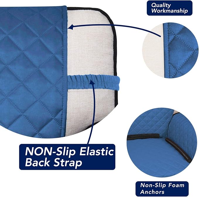 PureFit Reversible Quilted Couch Covers - Image 3