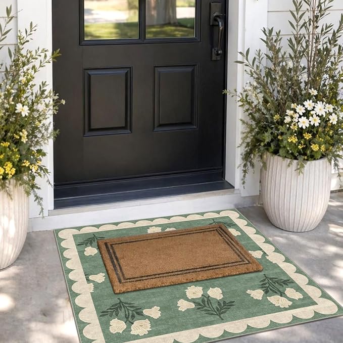 3x3 Square Entryway Rug - Image 9