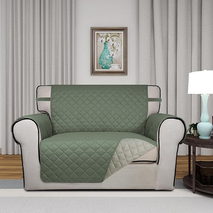 PureFit Reversible Quilted Sofa Cover Dog Couch Covers - Image 2