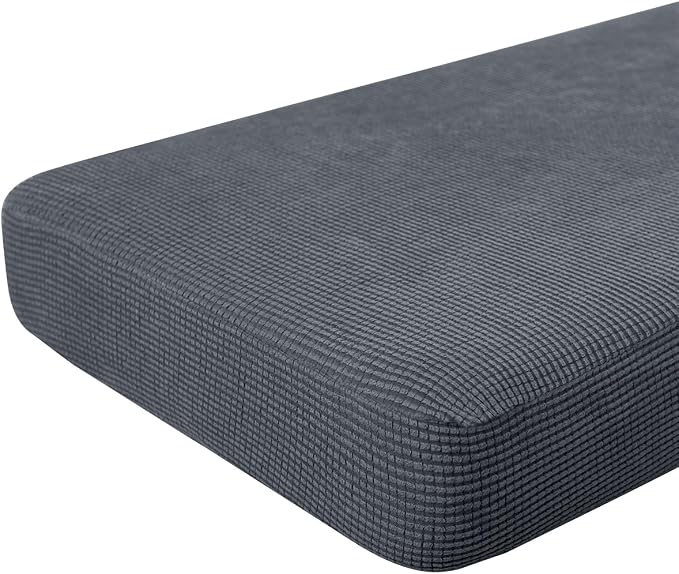 Hokway Large Couch Cushion Covers Stretch Cushion Covers Sofa Seat Cushion by Hokway