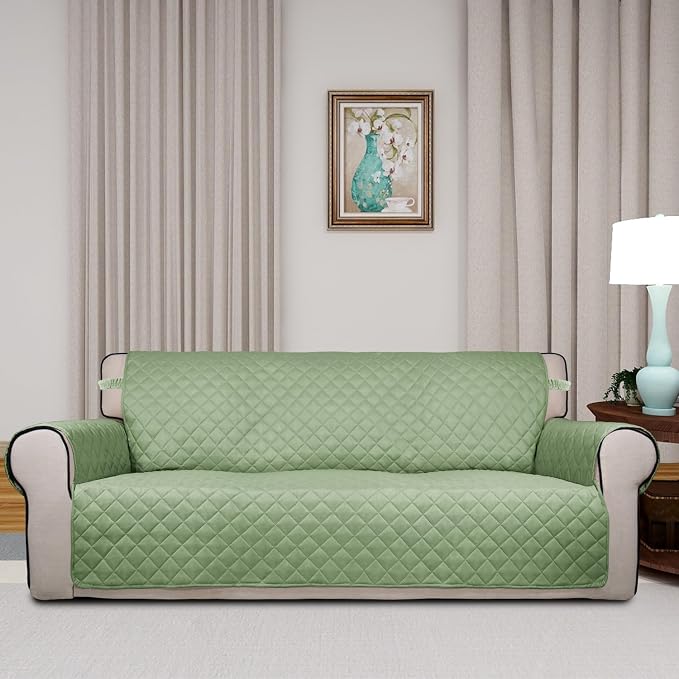 PureFit Reversible Quilted Sofa Cover Dog Couch Covers - Image 2