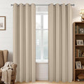 Joydeco Blackout Curtains 108 Inches Long 1 Panel, Thermal Insulated Long by JOYDECO