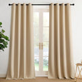 NICETOWN Room Darkening Draperies Curtains Panels, 2 Panels Biscotti Beige W52 by NICETOWN