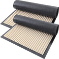 OLANLY 2-Pack Front Door Mats 29.5x17, Waterproof Heavy-Duty Doormats | Beige by OLANLY
