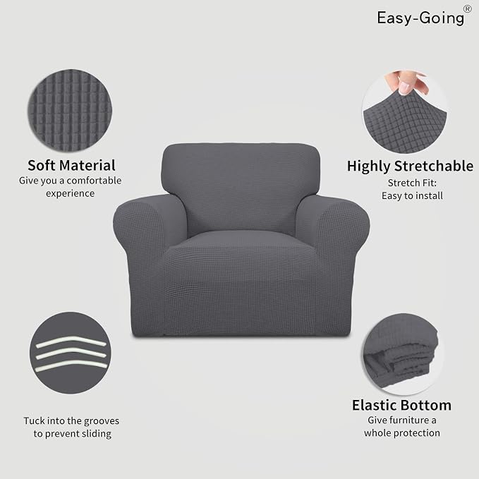 Easy-Going Stretch Chair Slipcover - Image 3