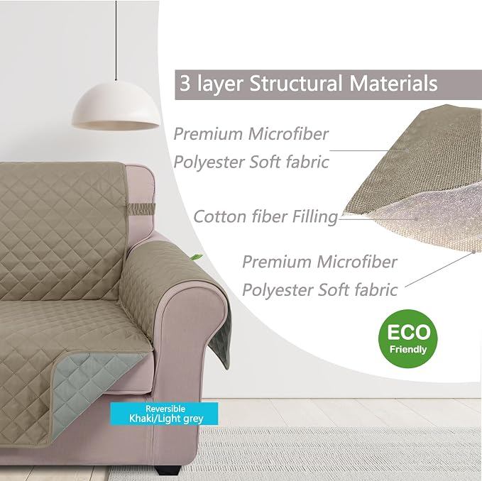 U-NICE HOME Loveseat Sofa Cover - Image 5