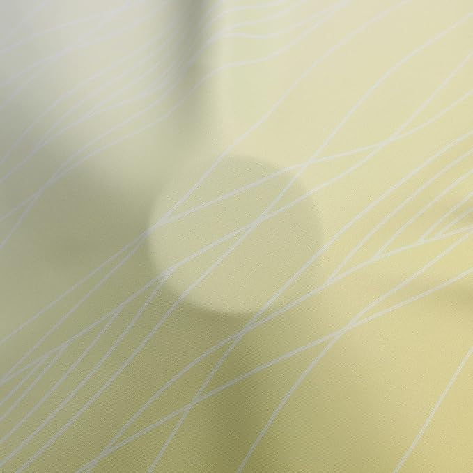 Yellow and Greyish White Ombre Blackout Curtains - Image 8