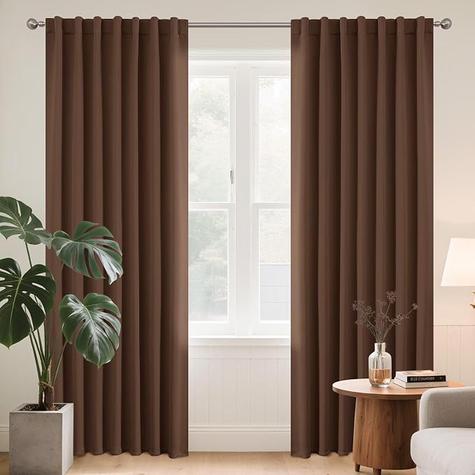 Joydeco 72 Inch Blackout Curtains by JOYDECO