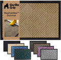 GORILLA GRIP 100% Waterproof All-Season WeatherMAX Doormat US Designed Natural by Unknown