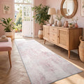 2x6 Ft Washable Runner Rug, Non-Slip Low Pile Hallway Kitchen Area Rug by Cuzwlovita