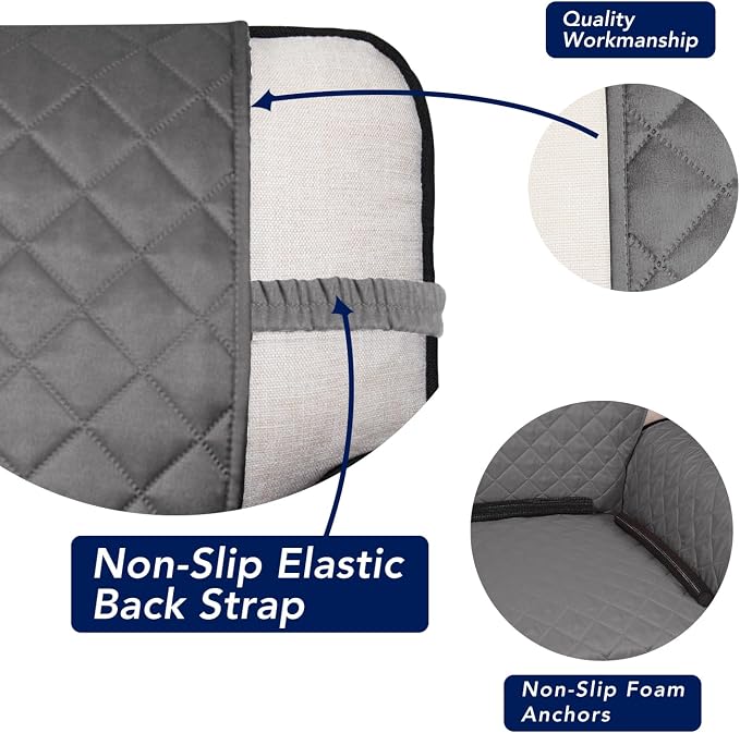 PureFit Reversible Quilted Couch Covers - Image 3