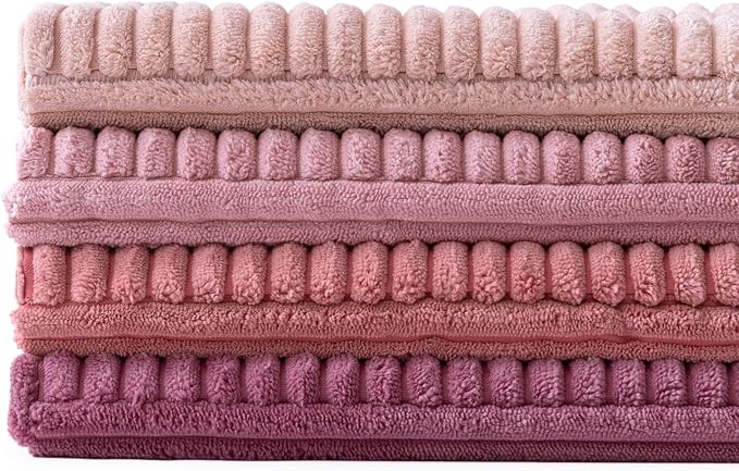 MIULEE Aesthetic Pink Throw Pillow Covers 18x18 Inch Set of 4 Spring Decorative - Image 8